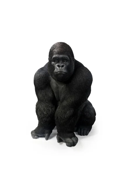 KARE DESIGN Monkey Gorilla Front XXL figur - polyresin (H:107cm)