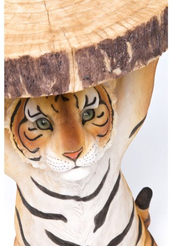 KARE DESIGN Animal Tiger sidebord, rund - polyresin (35)