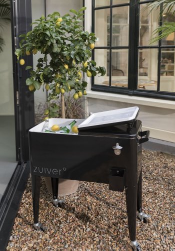 ZUIVER Cooler Be Cool Coolerbox - svart polypropylen