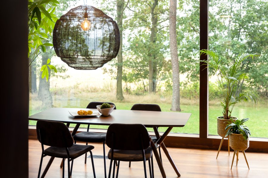 DUTCHBONE Botanischer Blumentopfversteck M - Messingeisen