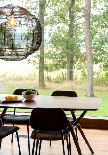 DUTCHBONE Botanisk blomsterpotteskjuler L - messingjern