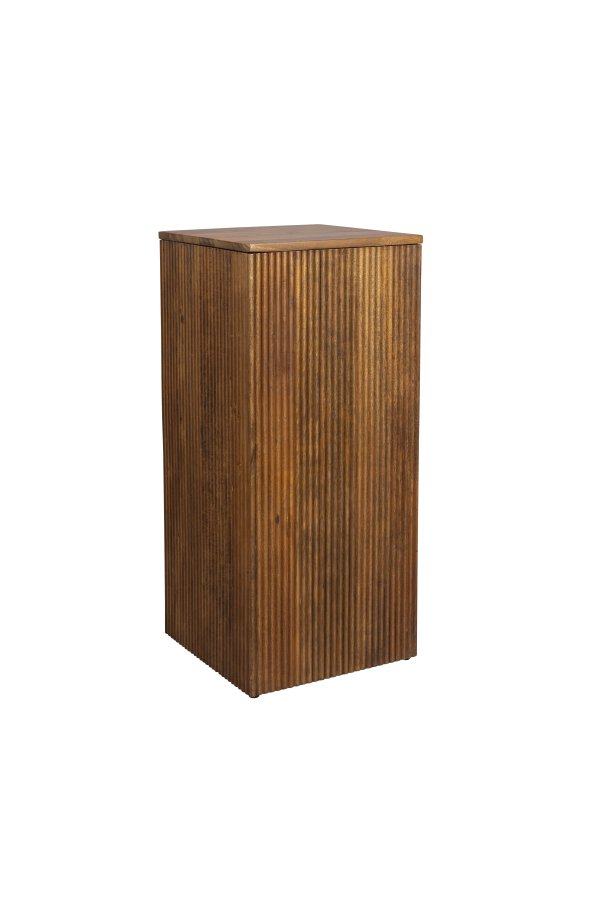 DUTCHBONE Ribble Square Planter Planter - Walnut Mango Wood (sett med 2)