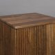 DUTCHBONE Ribble Square Planter Planter - Walnut Mango Wood (sett med 2)