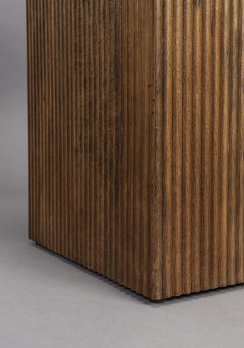 DUTCHBONE Ribble Square Planter Planter - Walnut Mango Wood (sett med 2)