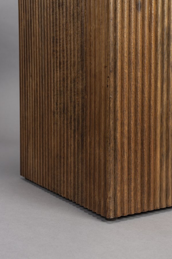 DUTCHBONE Ribble Square Planter Planter - Walnut Mango Wood (sett med 2)