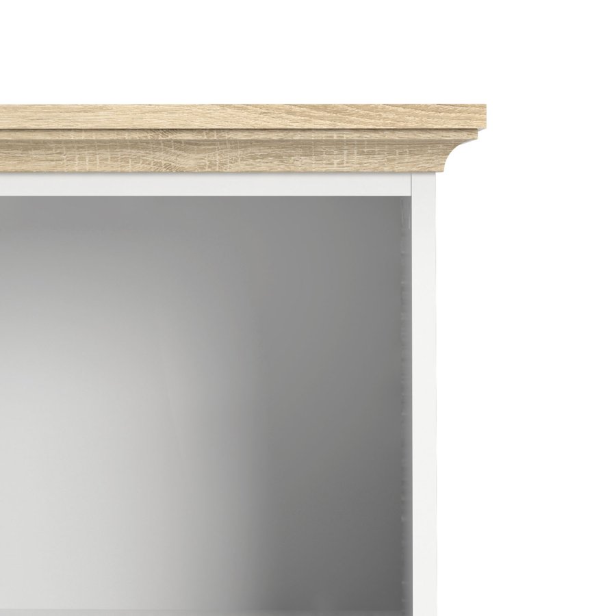 
TVILUM paris reol - hvidt træ, 4 hylder
