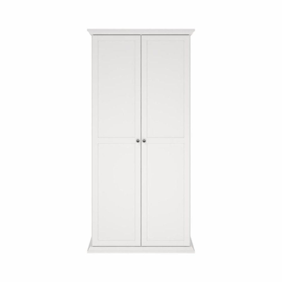 TVILUM North Garderobeskab, Hvid, 95,7 x 63,1 x 200 cm