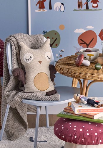 BLOOMINGVILLE MINI Griffin Tppe, Natur, Bomuld W: 82cm, H: 57cm