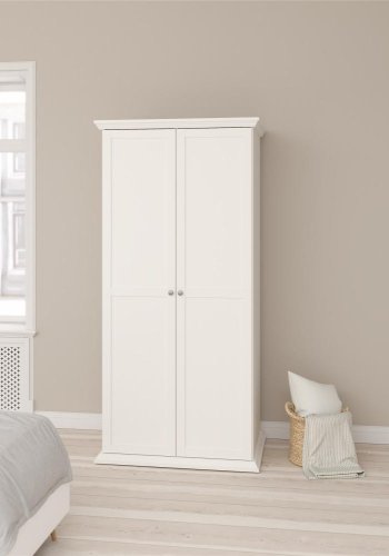 TVILUM North Garderobeskab, Hvid, 95,7 x 63,1 x 200 cm