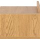 ACT NORDIC Ashlan Wand-Nachttisch, mit 1 Schublade, umkehrbar – natürliches Wildeichenpapier MDF (40x32)