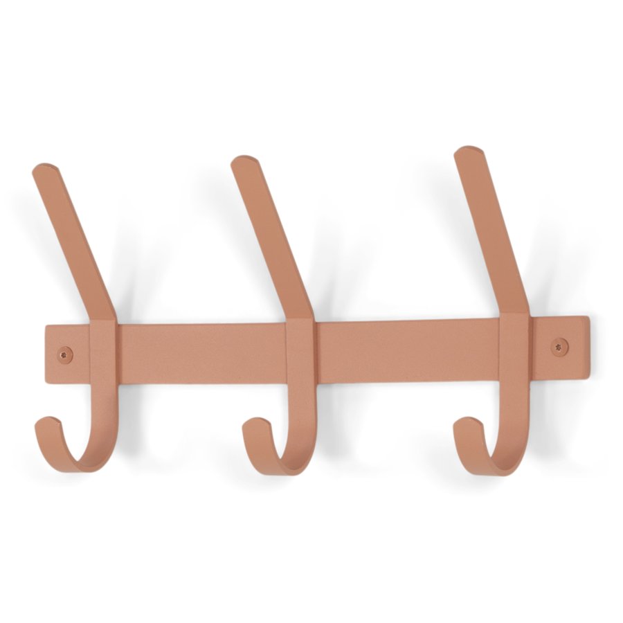 SPINDER DESIGN Dexter 3 klesstativ, m. 3 kroker - leire terra stl