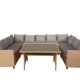 Ventura 9 pers. udend�rs lounge sofas�t - natur rattan