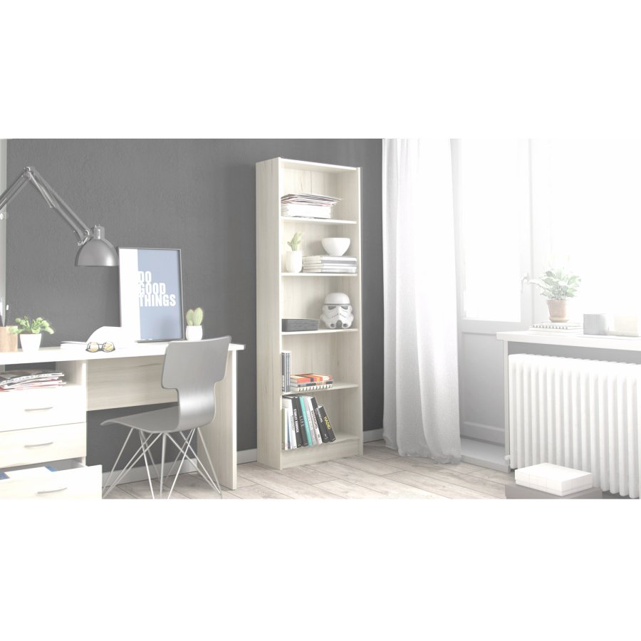 TVILUM Function Plus Schreibtisch - Eichenstruktur, mit 3 Schubladen 