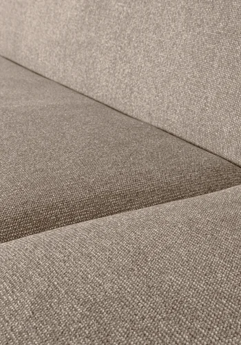 WOOOD Sloping U-formet sofa - natur meleret chenille stof