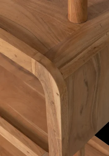 WOOOD Rattle reol - natur akacietr