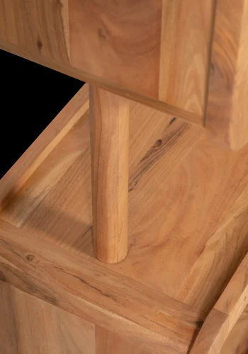 WOOOD Rattle reol - natur akacietr