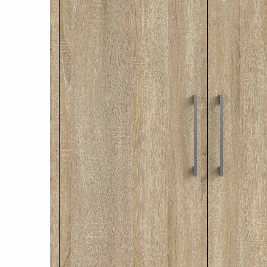 
TVILUM prima skænk - egestruktur træ, 2 låger
