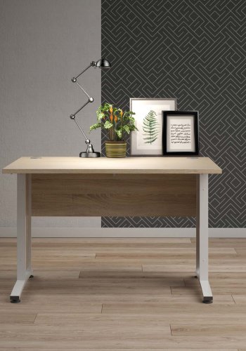 TVILUM Prima skrivebord - naturlig eik, 80x120