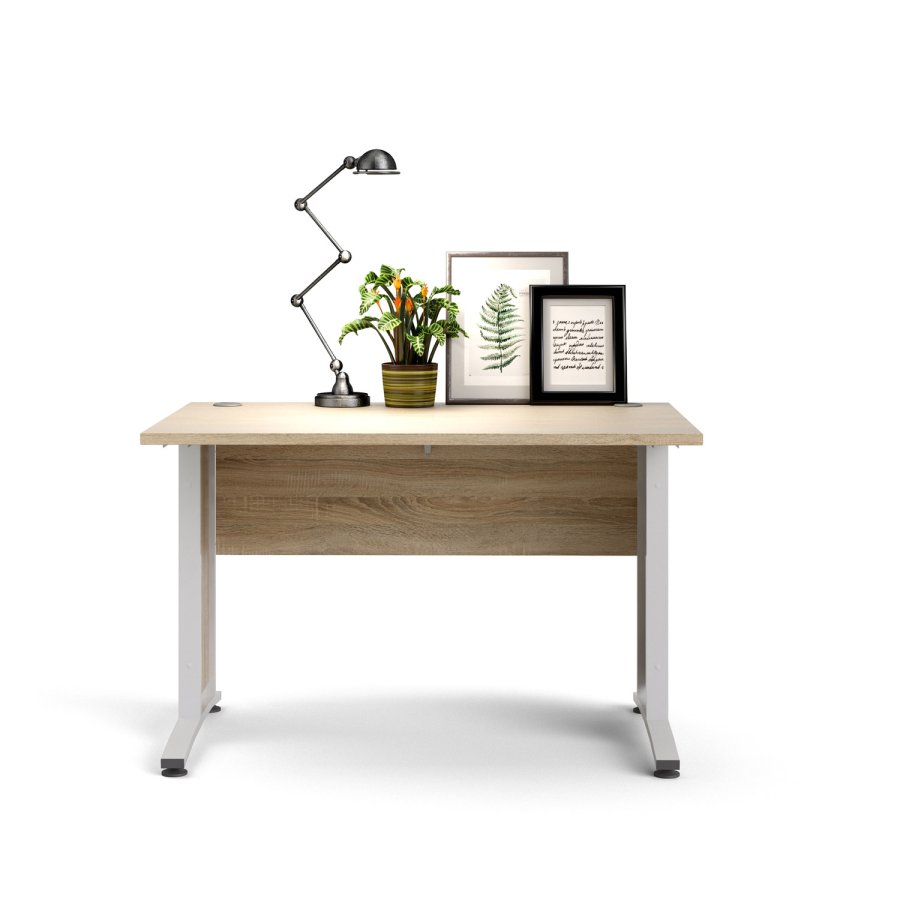 TVILUM Prima skrivebord - naturlig eik, 80x120