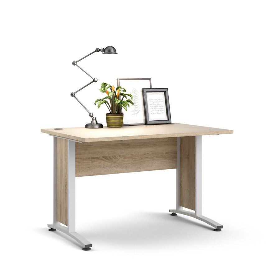 TVILUM Prima skrivebord - naturlig eik, 80x120