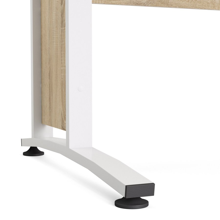 TVILUM Prima skrivebord - naturlig eik, 80x120