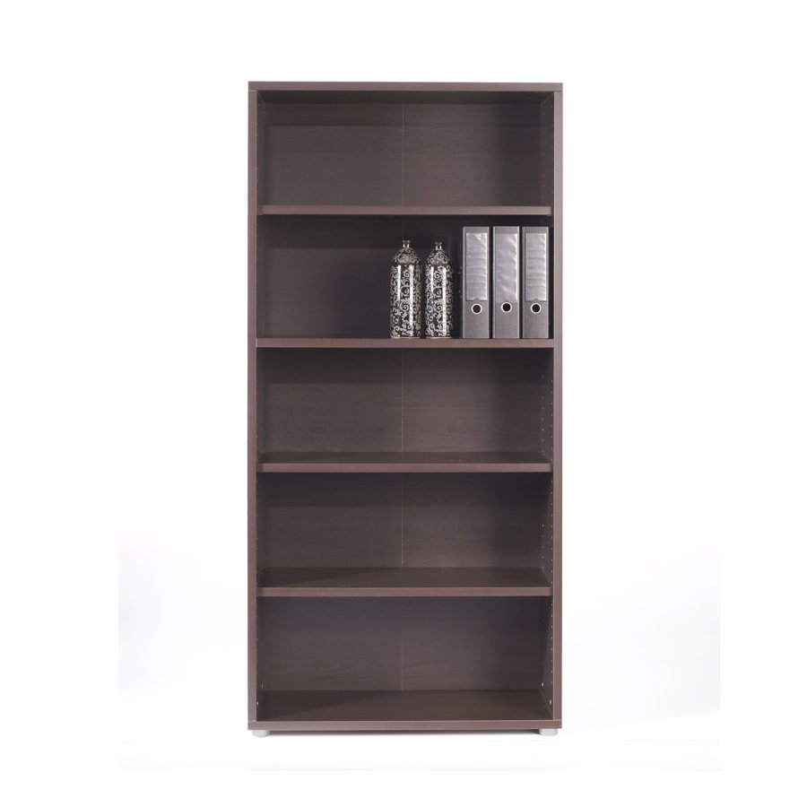 
TVILUM PRIMA reol - hvid, sort, 4 hylder
