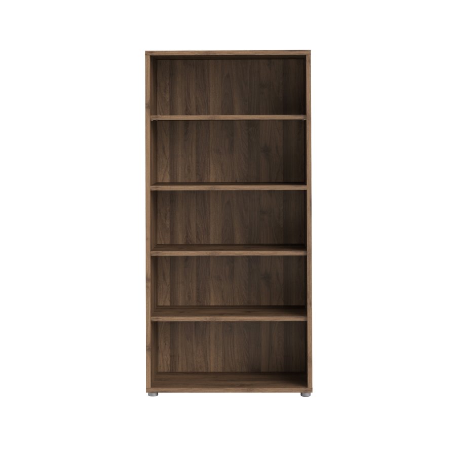 
TVILUM PRIMA reol - hvid, sort, 4 hylder
