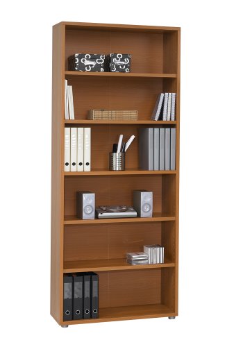 
TVILUM PRIMA reol - hvid, sort, 4 hylder
