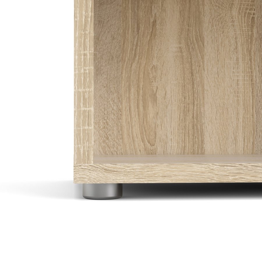 TVILUM Prima Bücherregal, m. 5 Regalböden - Naturfolie