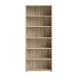 TVILUM Prima Bücherregal, m. 5 Regalböden - Naturfolie