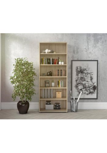 TVILUM Prima reol, m. 5 hylder - natur folie