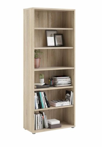 TVILUM Prima reol, m. 5 hylder - natur folie