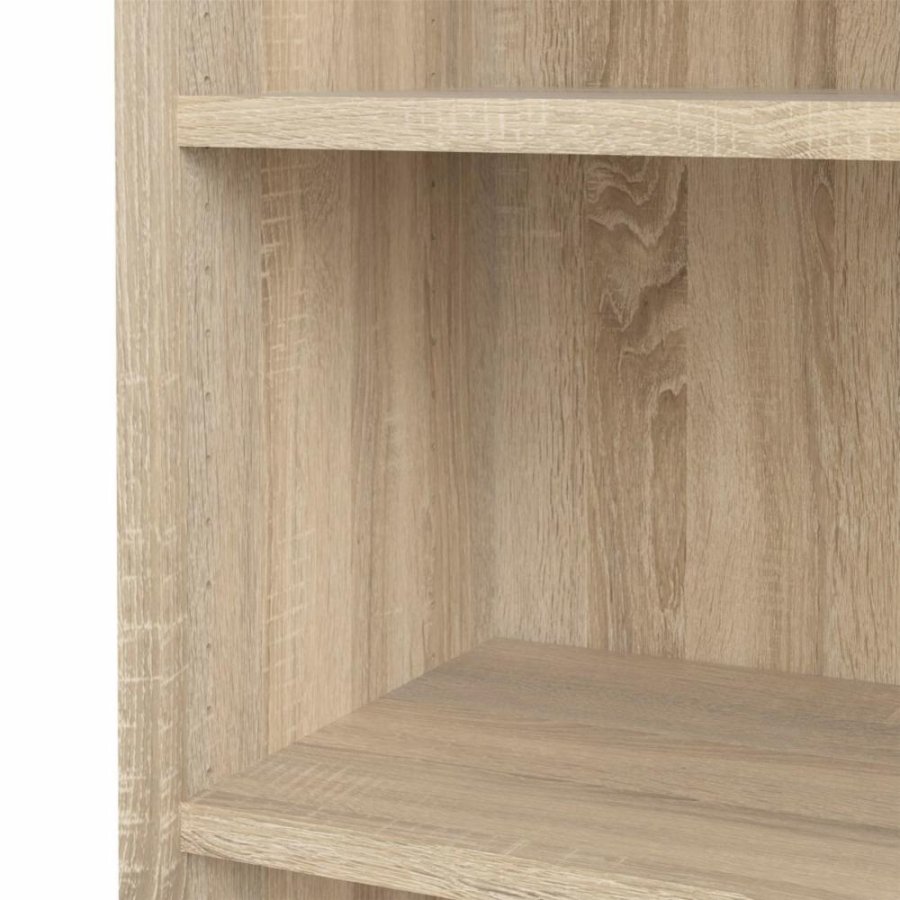 TVILUM Prima Bücherregal, m. 5 Regalböden - Naturfolie