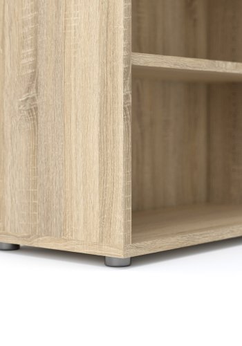 TVILUM Prima Bücherregal, m. 5 Regalböden - Naturfolie