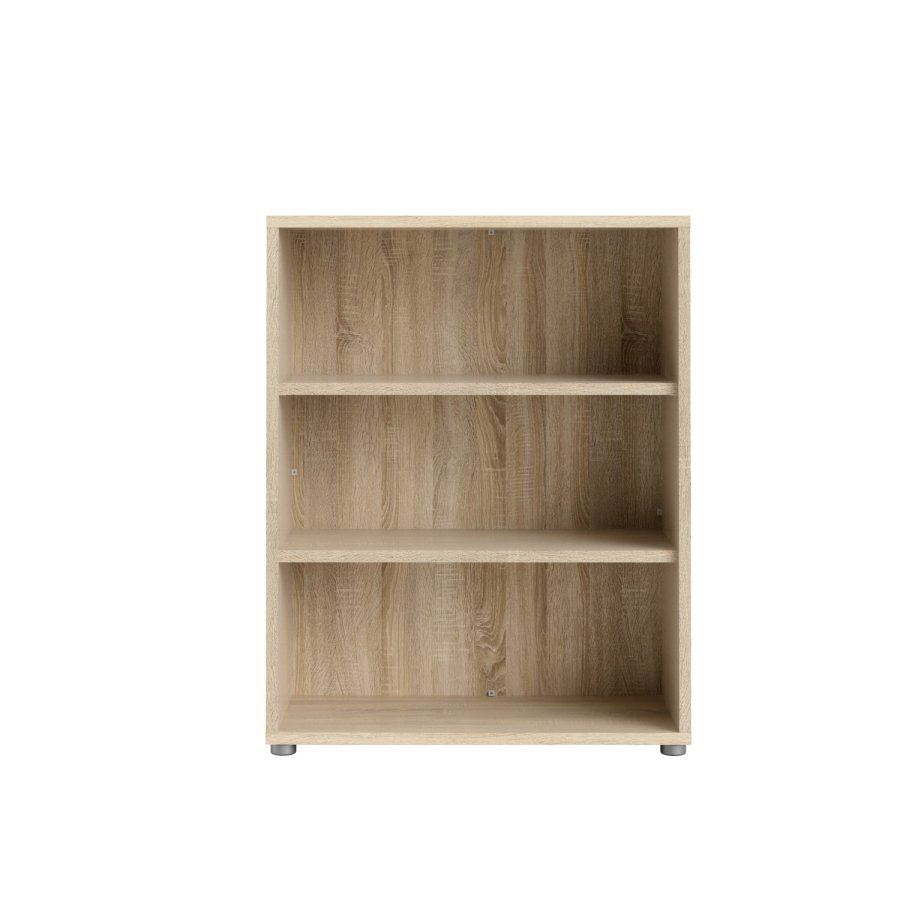 TVILUM Prima Bücherregal - Eichenstruktur, mit 2 Regalen 