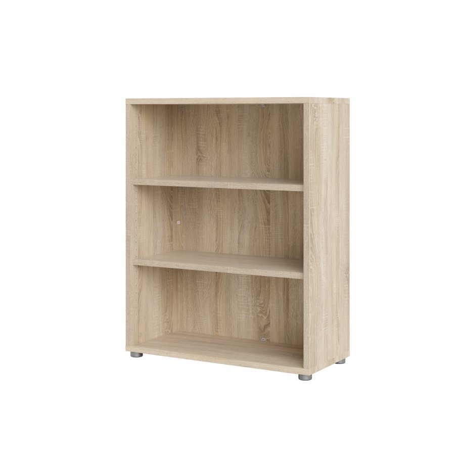 TVILUM Prima Bücherregal - Eichenstruktur, mit 2 Regalen 