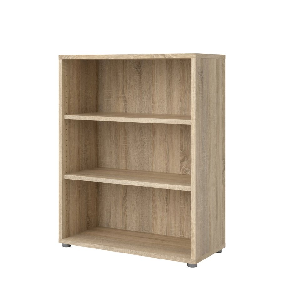 TVILUM Prima Bücherregal - Eichenstruktur, mit 2 Regalen 