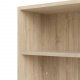 TVILUM Prima Bücherregal - Eichenstruktur, mit 2 Regalen 