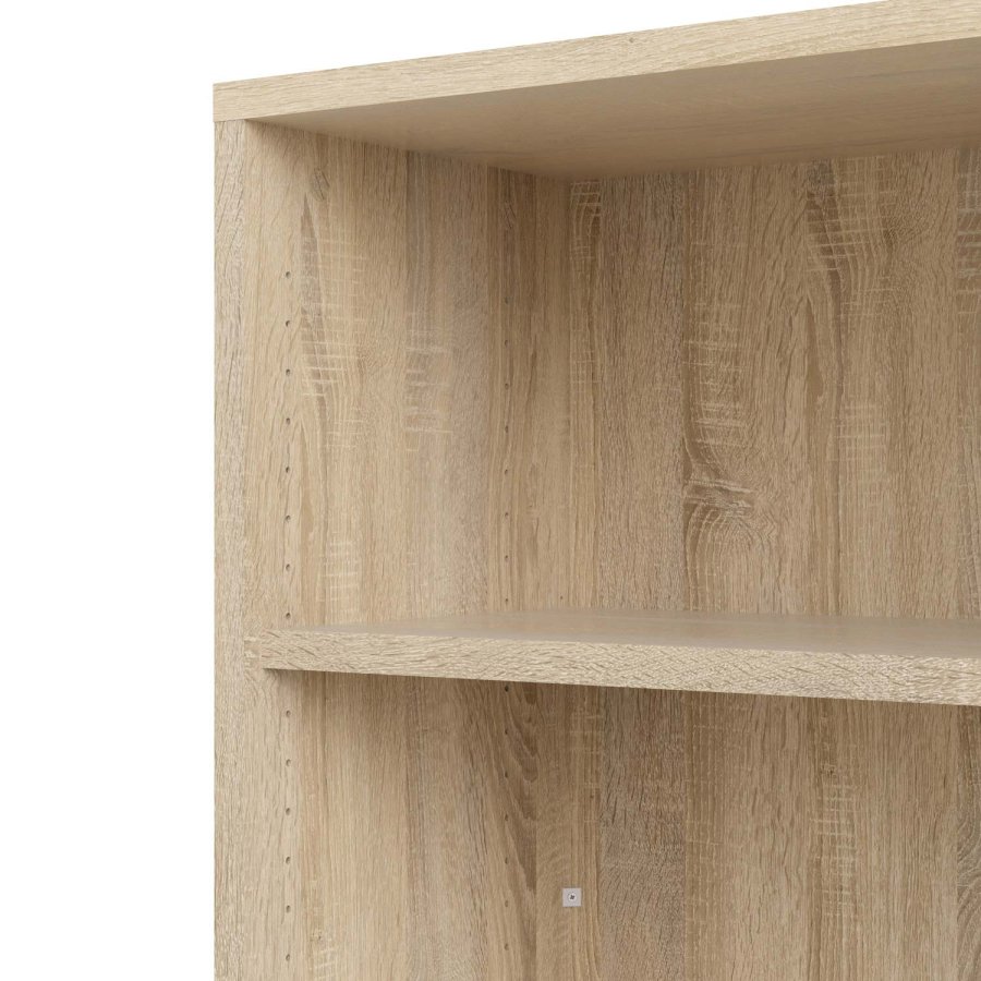 TVILUM Prima Bücherregal - Eichenstruktur, mit 2 Regalen 