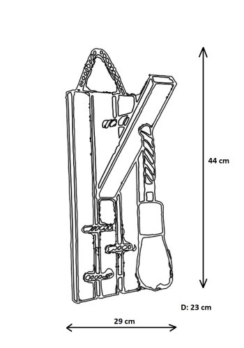 LUMI Puertollano vegglampe -806ALD1473