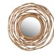 DUTCHBONE Kubu veggspeil, rundt - speilglass og brun rotting (75)