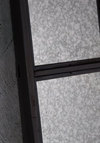 DUTCHBONE Vintage veggspeil, rektangulrt - speilglass og svart jern (178x38)