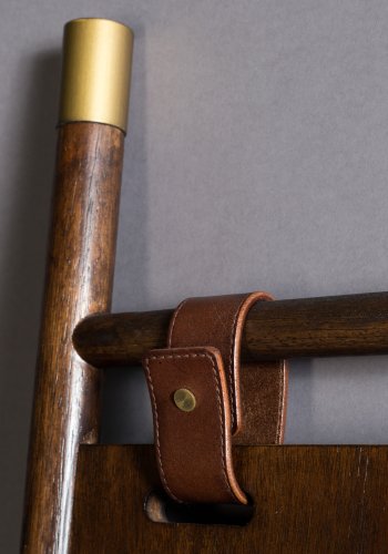 DUTCHBONE Riva gulvspeil, rektangulrt - speilglass og brunt bketre (180x60)