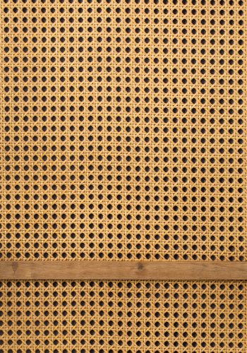 DUTCHBONE Langres veggspeil M, med klesstativ - speilglass, naturlig tre og svart jern (165x53)