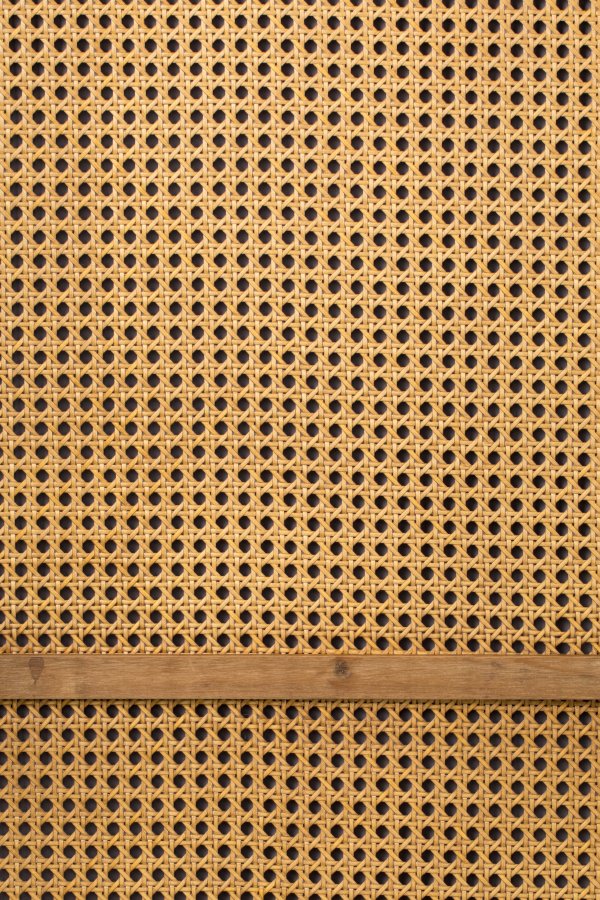 DUTCHBONE Langres veggspeil M, med klesstativ - speilglass, naturlig tre og svart jern (165x53)