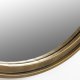 WHITE LABEL LIVING Matz L veggspeil, oval - speilglass og antikk messingjern (160x60)