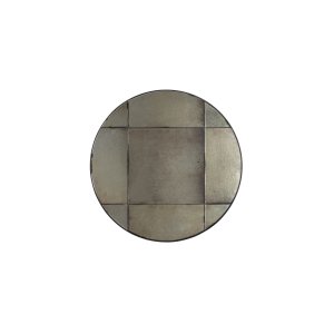 DUTCHBONE Mado vgspejl M, rund - spejlglas og gr tr (60)