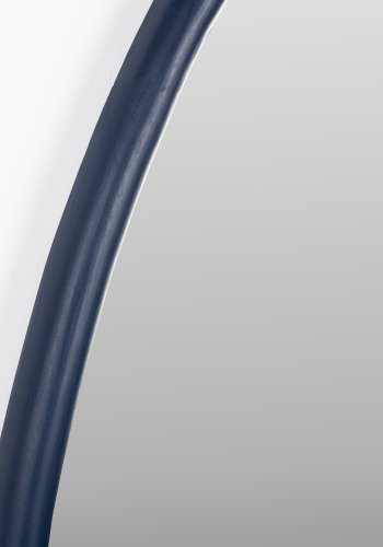 ZUIVER Looks S veggspeil, organisk - speilglass og marinebltt mangotre (67x49)