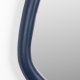 ZUIVER Looks M veggspeil, organisk - speilglass og marinebltt mangotre (70x55)
