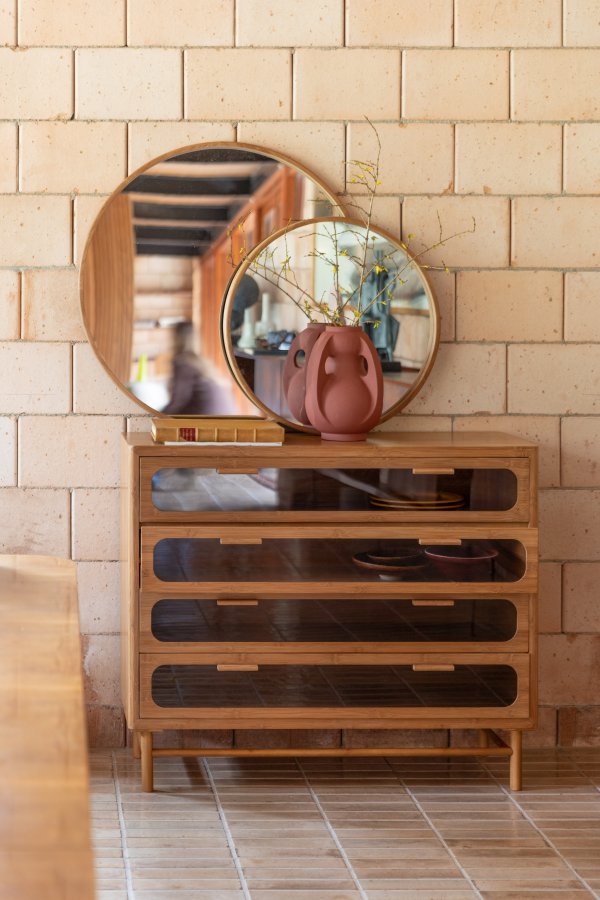 Dutchbone speil Caroun L